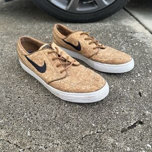 Nike SB Zoom Elite Stefan Janoski Cork Sneakers Mens 11 Skateboard 725074-201